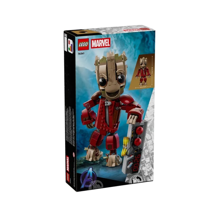 LEGO Marvel Groot en tenue de Ravageur 76341 - vue 6