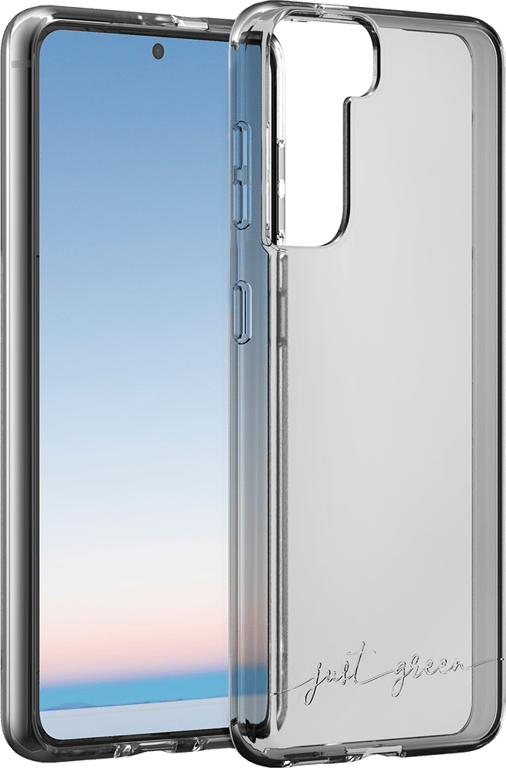 Coque Recyclable Transparente pour Samsung G S21+ 5G Just Green