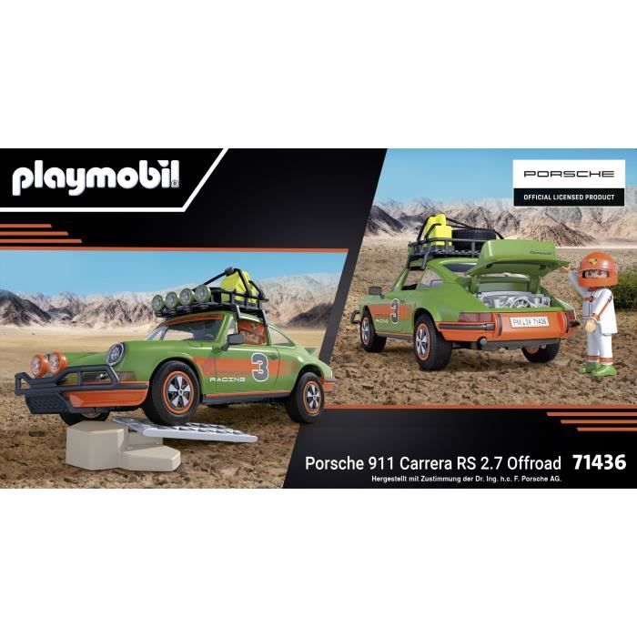 PLAYMOBIL 71436 Porsche 911 Carrera RS 2.7 Offroad Edition, Classic cars, Adulte, Voiture de collection - Neuf