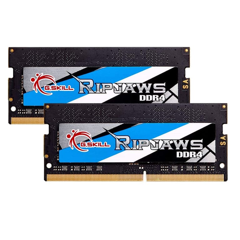 G.Skill RipJaws Series SO DIMM DDR4 2666 MHz CL19 - vue 3