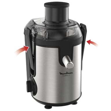 Centrifugadora Moulinex Frutelia Plus Metal 60 mm Negro/Inox