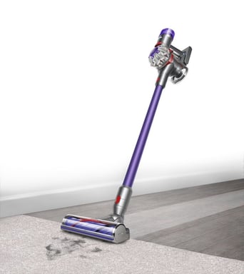 Dyson V8 Origin Aspiradora escoba 2 en 1 Batería Secar Sin bolsa 425 W Púrpura, Plata