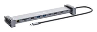 Manhattan 190398 base para portátil y replicador de puertos Alámbrico USB 3.2 Gen 1 (3.1 Gen 1) Type-C Gris
