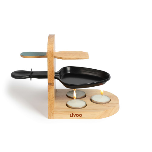 Appareil à raclette 1 ou 2 personnes à la Bougie - vue 3
