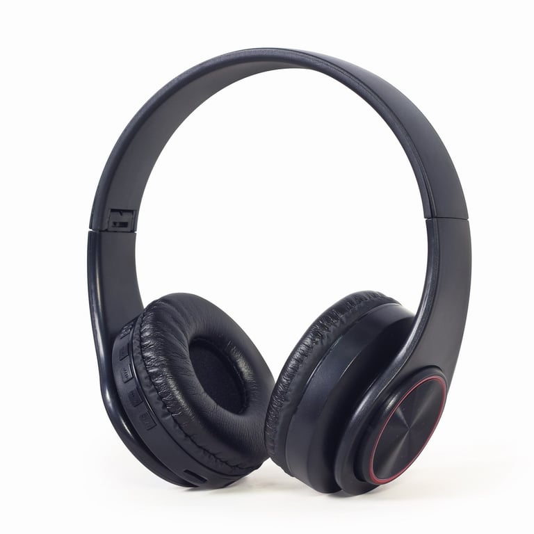 Gembird BHP-LED-01 casque Avec fil &sans fil Arceau Musique/Quotidien Micro-USB Bluetooth Noir - Neuf