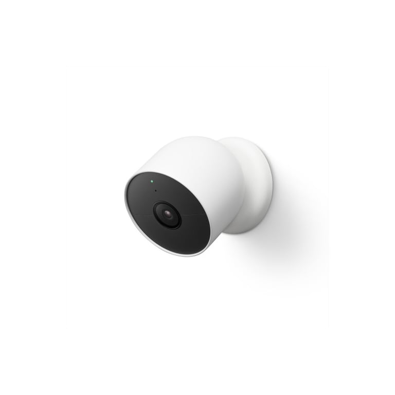 Caméra de surveillance sans fil Bluetooth Google Nest Cam intérieure  extérieure Blanc neige - Google