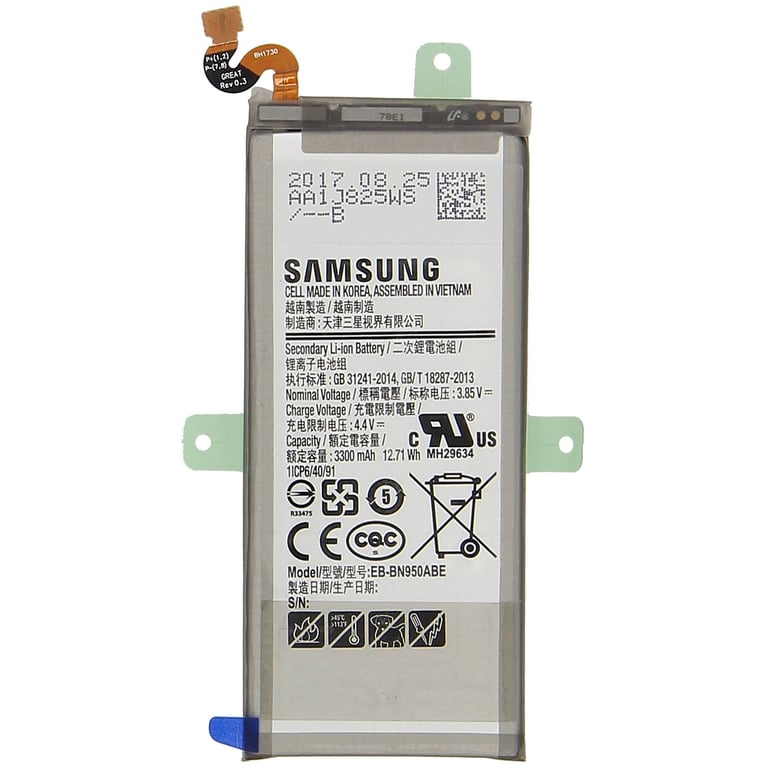 Samsung Galaxy Note 8 Batterie Originale EB BN950ABE - vue 2