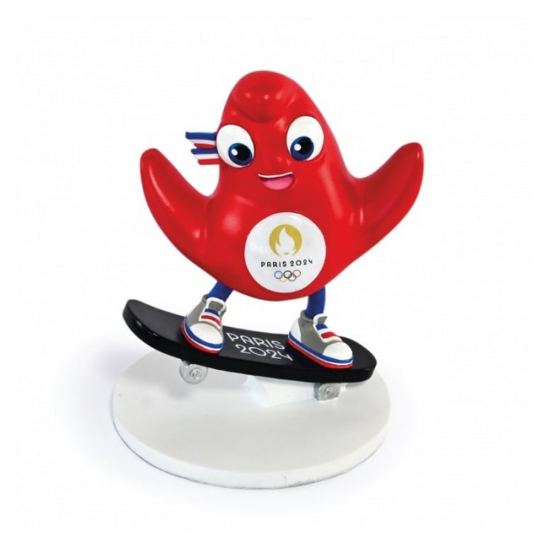 Figurine Paris 2024 JO Skateboard