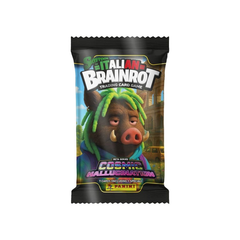 Boîte Booster Panini Skifidol Italian Brainrot Vol. 2 – 24 Pochettes, 168 Cartes - vue 2