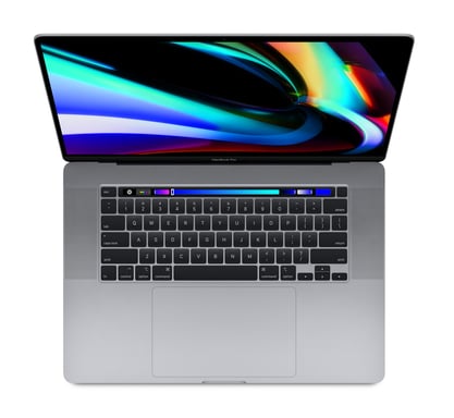 MacBook Pro Core i7 (2019) 16', 4.5 GHz 512 Go 32 Go AMD Radeon Pro 5300M, Gris sidéral - QWERTY Portugais