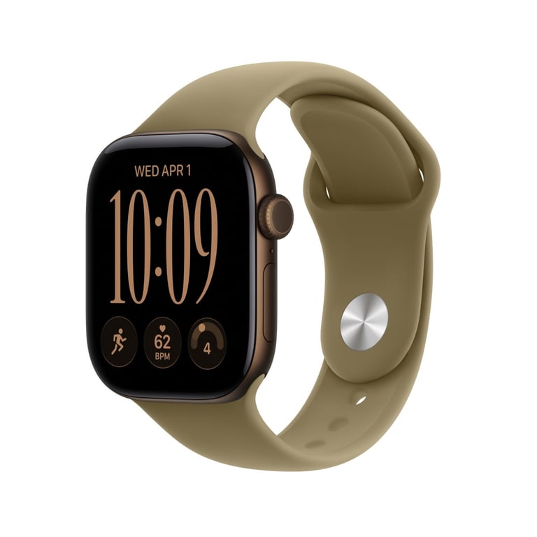Apple Watch Series 12 GPS 46mm Aluminium avec Bracelet Sport / - vue 3