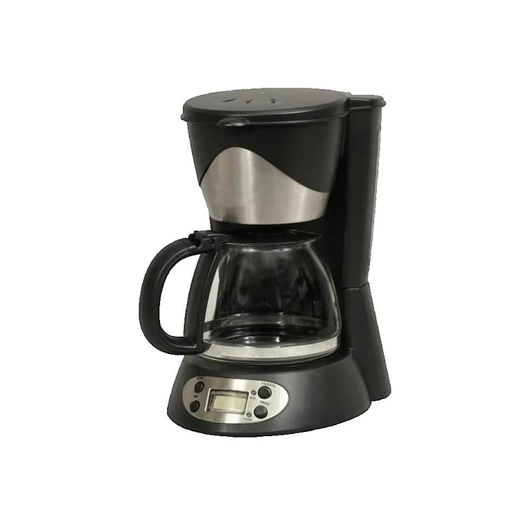 KITCHENCHEF Cafetière filtre 6 tasses programmable & Inox KSMD230T - vue 3