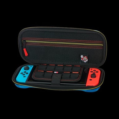 PowerA NSCS0131-01 funda para consola portátil Nintendo Sentido, Caucho Azul