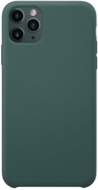 Funda de gel de silicona suave para Apple iPhone 11 Pro Max, verde espuma