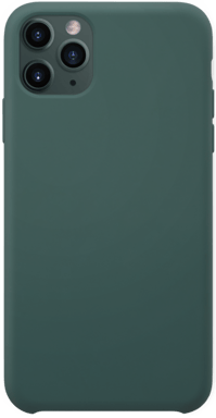 Funda de gel de silicona suave para Apple iPhone 11 Pro Max, verde espuma