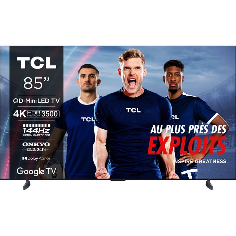 TV TCL MiniLED 85C89B 2024 - vue 2