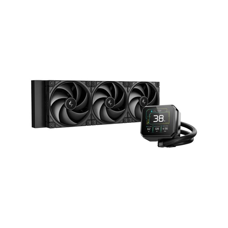 Kit de refroidissement liquide CPU DEEPCOOL SPARTACUS 360 3 ventilateurs 120 mm écran TFT 3 4 pouces compatible IntelAMD Neuf
