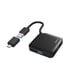 Hama 00200116 hub & concentrateur USB 3.2 Gen 1 (3.1 Gen 1) Type-A + Type-C 5000 Mbit/s Noir