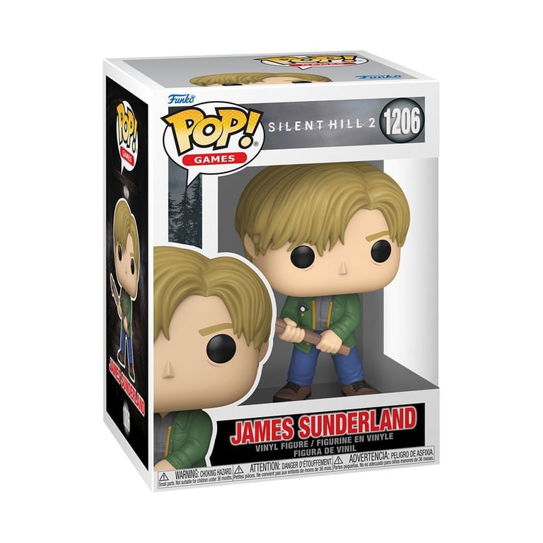 Figurine Funko Pop Games Silent Hill 2 James Sunderland - vue 3