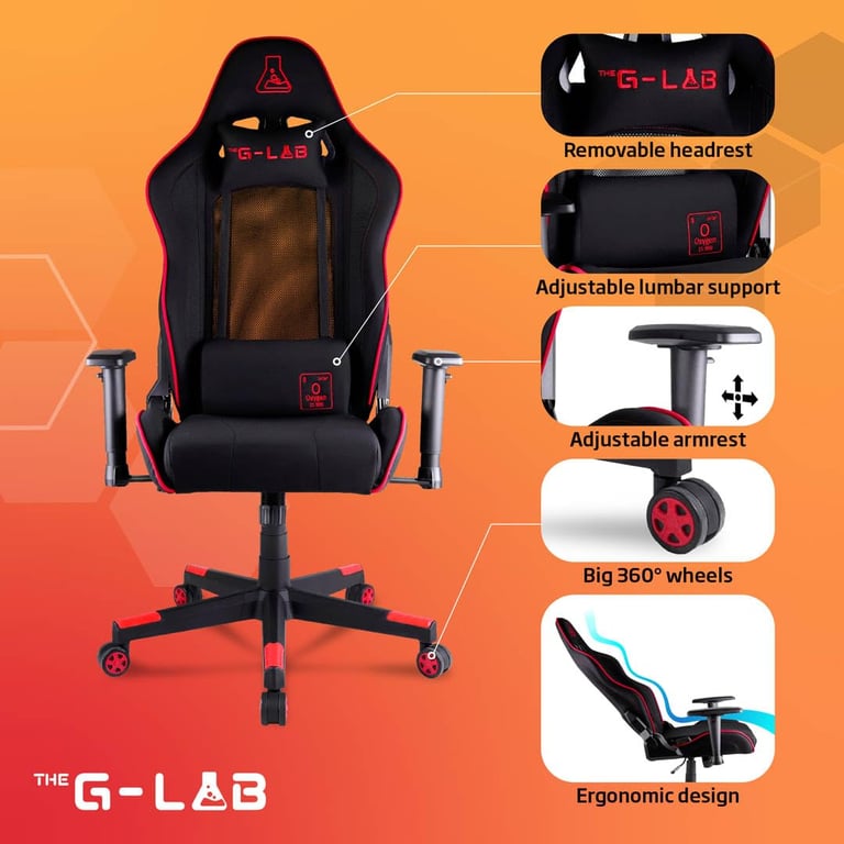 Chaise gaming KS OXYGEN - vue 3