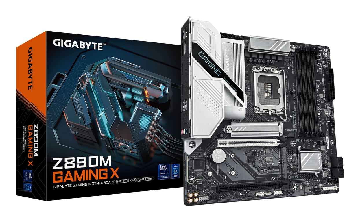 Gigabyte Z890M GAMING X - vue 2