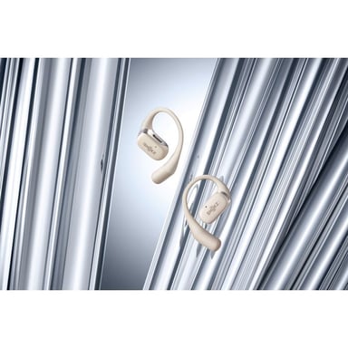 SHOKZ OpenFit Auricolari senza fili Ganci auricolari Chiamate/Musica/Sport/Tutti i giorni Bluetooth Bianco