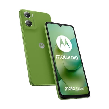 Motorola moto g06 Verde 4G - Pantalla 6,88'' FHD+, 4 GB RAM, 64 GB, Cámara 50 MP, Batería 5200 mAh, IP64