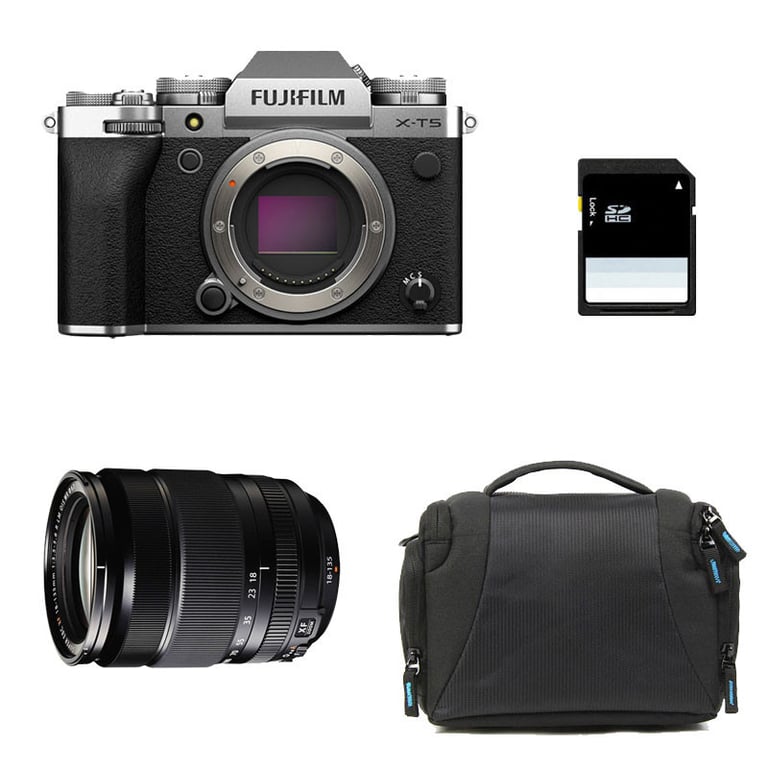 FUJIFILM X T5 + 18 135mm + Sac + Carte SD 8 Go Neuf
