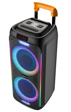 Denver TSP-456 Altavoz para fiestas Negro 60 W