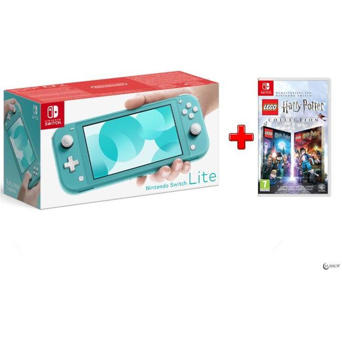 Switch Lite 32 Go + Lego Harry Potter, Turquoise - Nintendo