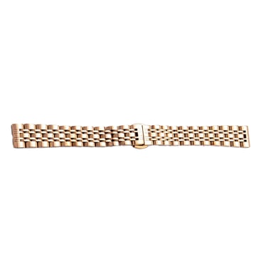 Bracelet de Montre en Acier Inoxydable pour Garmin Lily 2 - Boucle Papillon 14 mm Gold - Neuf