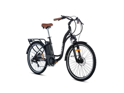 Vélo Electrique  De ville, Ebike-26.2, Aluminium, SHIMANO 7 Vitesses, Freins a Disque Hydraulique  Bat. Ion Lithium 36V 16Ah