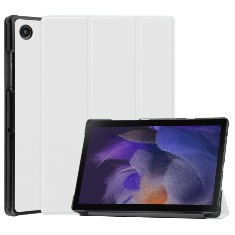 Housse Samsung Galaxy Tab A9+/ Tab A9 Plus 11 pouces smartcover blanche -  Etui coque Pochette blanc protection Galaxy Tab A9+/ Tab A9 Plus - Xeptio