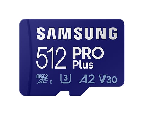 Samsung PRO Plus 512 GB MicroSDXC UHS-I Classe 10