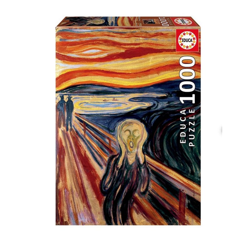 Puzzle EDUCA Le Cri Edvard Munch 1000 pièces