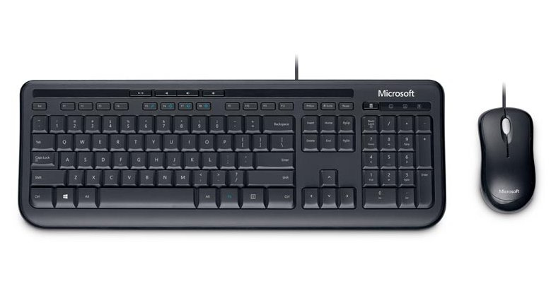 Microsoft Wired Desktop 600 Ensemble clavier et USB Allemand - vue 2