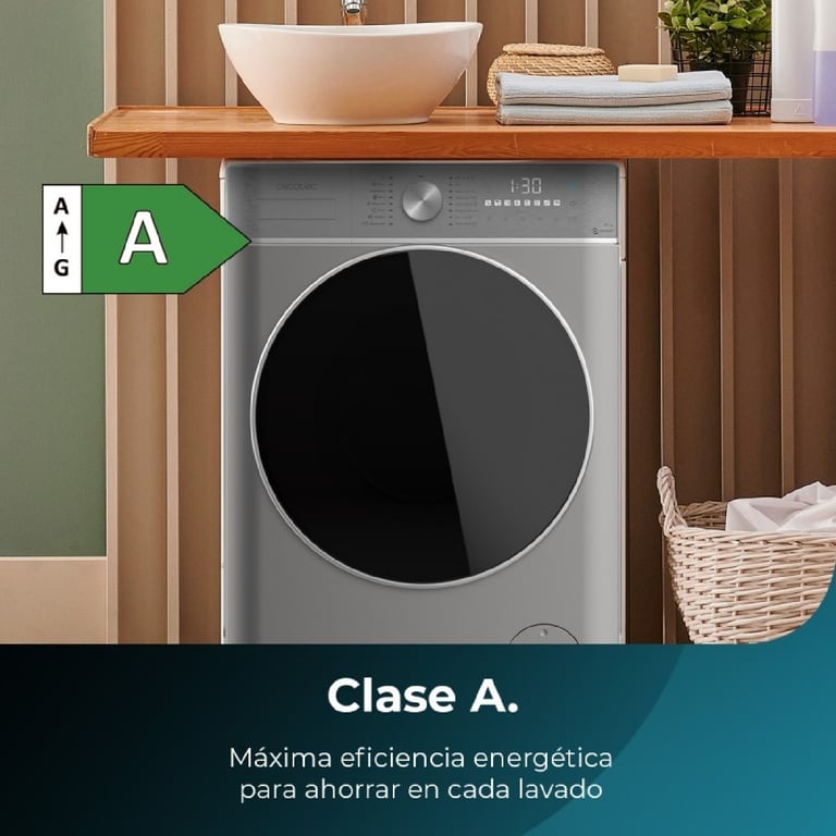 Lave-Linge Cecotec Bolero DressCode 10800 – 10kg 1400rpm A Inverter Vapeur - vue 3