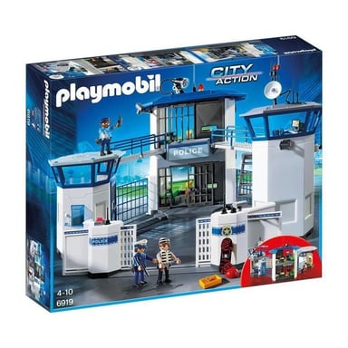 Playmobil City Action Quartier generale della polizia con prigione