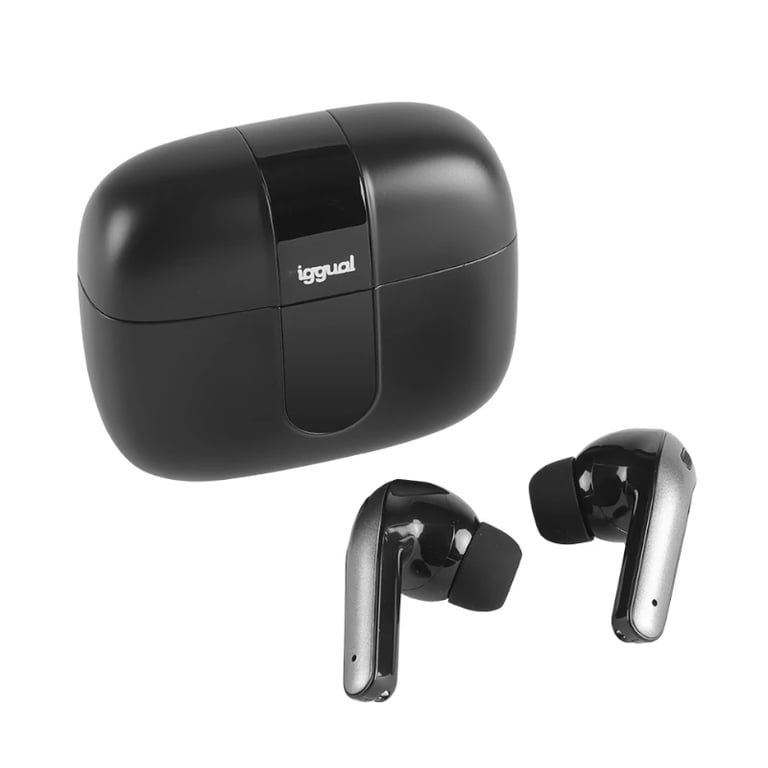 Webcam Gaming iggual IGG319345 – True Wireless Stereo, Bluetooth, Micro Intégré