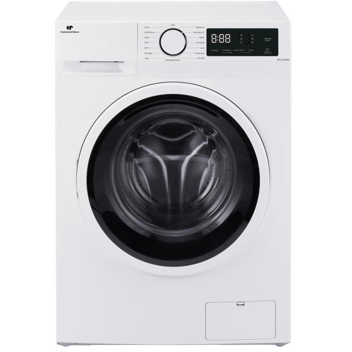 Lave linge hublot CONTINENTAL EDISON CELL1214IWS 12kg Largeur 60 cm Classe A 1400 trsmin moteur induction - vue 5