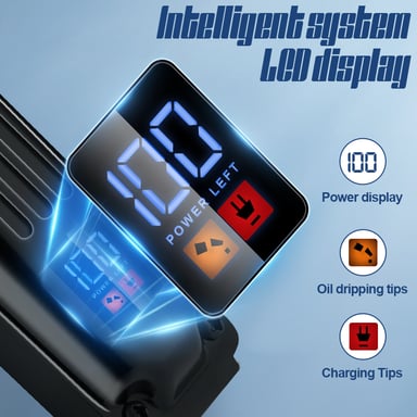 Tondeuse pour cheveux & tondeuse à barbe INF professionnelle Black