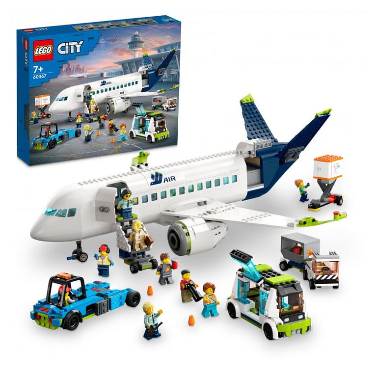 Lego City ?avion De Ligne 60367 Lego La Boîte - vue 7