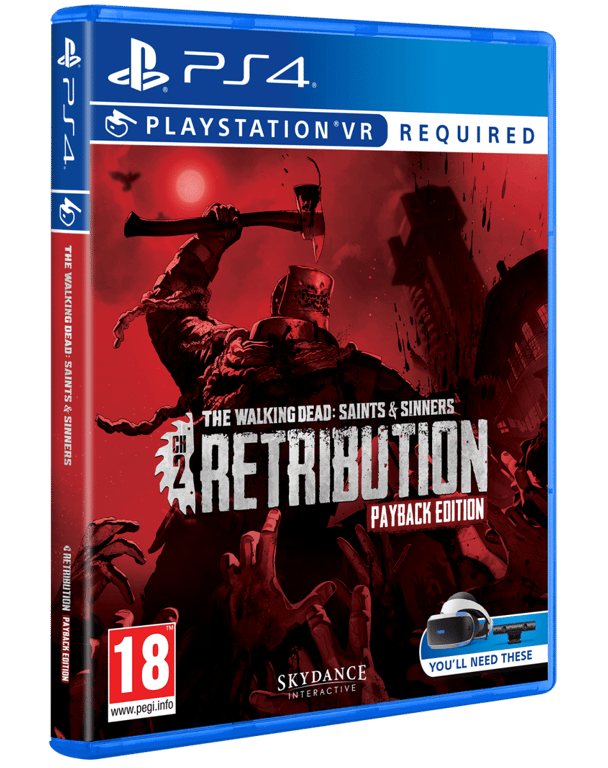 The Walking Dead Saints and Sinners Chapter 2 Retribution Payback Edition PSVR1 PS4 Neuf