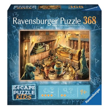 Puzzle de escape para niños - Aventura egipcia con 368 piezas