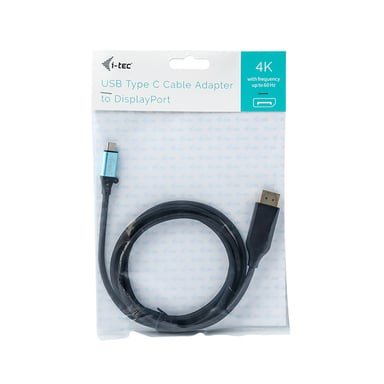 i-tec Cavo USB-C DisplayPort Adattatore 4K / 60 Hz 150 cm