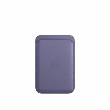 Apple Porte-cartes en cuir avec MagSafe pour gamme iPhone 13 - Glycine -  Coque et housse Apple sur