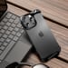 Coque iPhone 16 Pro en Aluminium Aérospatiale Ultra Renforcé Antichoc 3m Noir