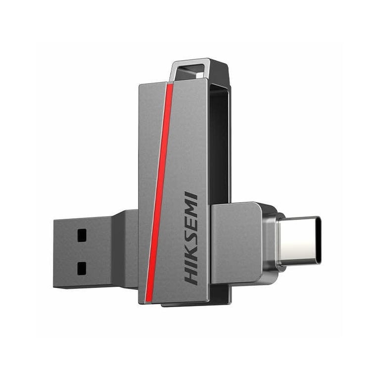 CLE USB HIKSEMI Série E307C U3 Dual USB 3.2 et USB Type C Coloris Neuf - vue 2