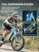 Duotts E26 Vélo électrique - Moteur 750W Batterie 48V20AH 26*4.0 Pouces Pneus Larges Freins Hydrauliques Avant et Arrière -  Vert Violet