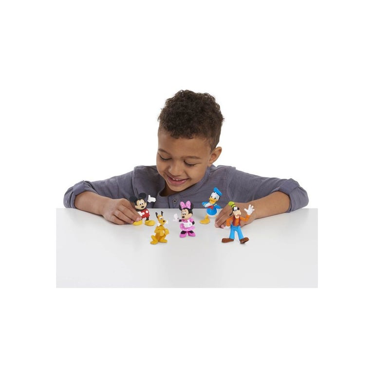 Coffret 5 figurines DISNEY Mickey Non articulées 76 cm Dès - vue 3